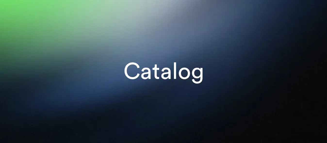 Catalog website